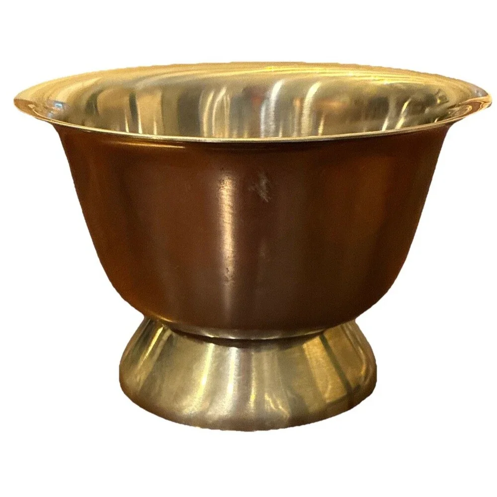 Oneida 18/8 Stainless Steel Small Footed Bowl Crafted in Japan Polished Silver